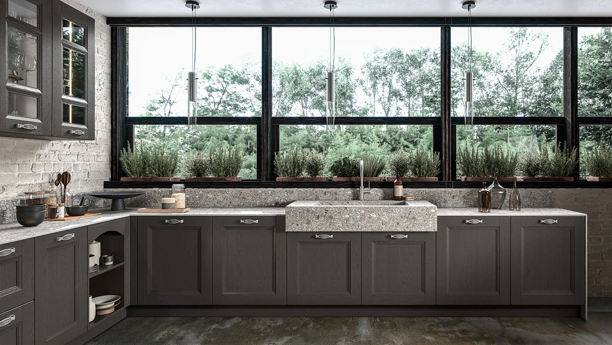 Traditional kitchen composition 4